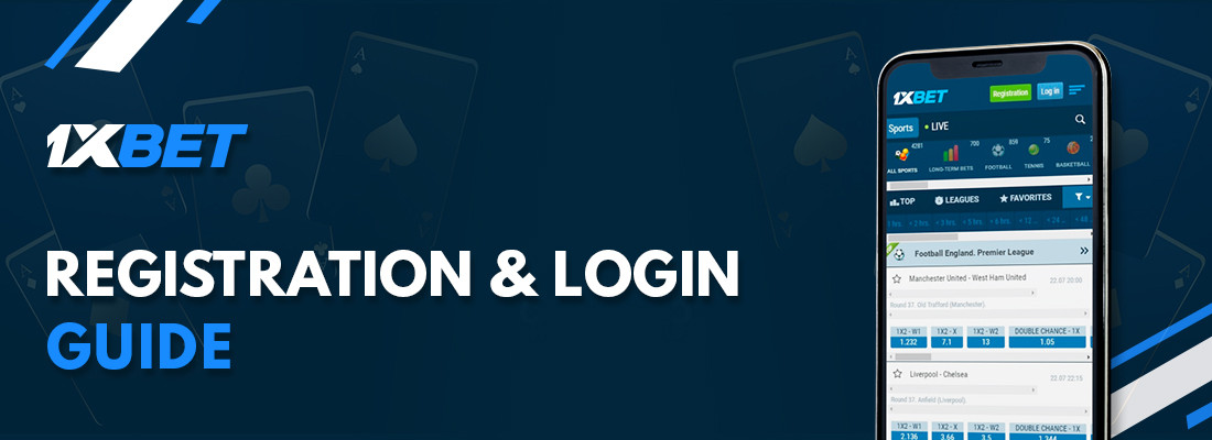 1xbet Casino and Sports Registration & Login guide for iOS and Android App