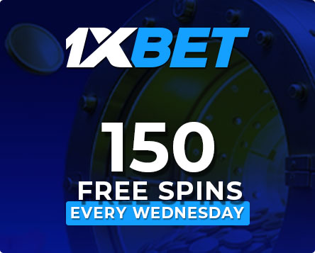1xBet Casino up to 150 Free Spins Bonus Every Wednesday