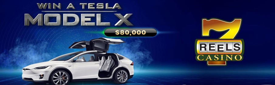 7 Reels Casino Tesla Model X Tournament