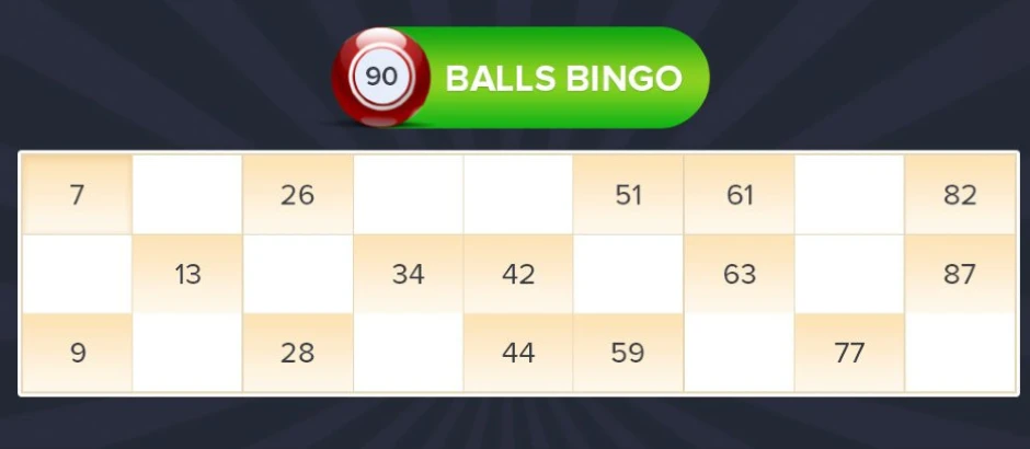 90 balls bingo