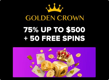 Golden Crown Casino $500 Second Deposit Bonus + Free Spins