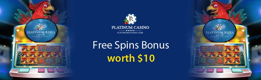 Platinum Reels Casino Free Spins Bonus 