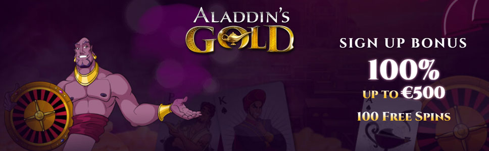 Aladdin’s Gold Casino Sign Up Bonus