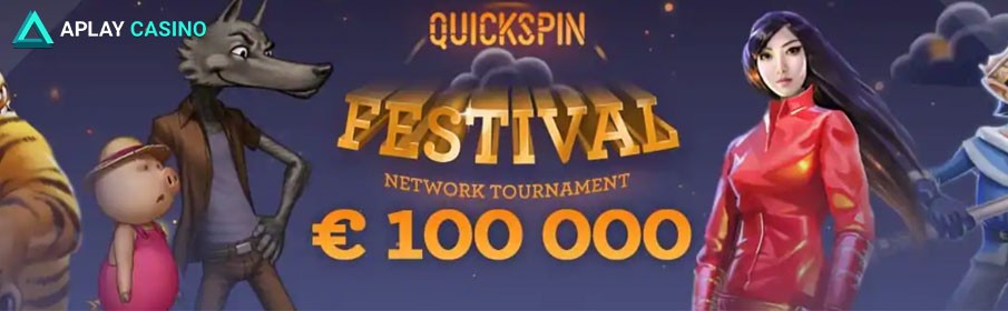 Quickspin Festival Network Tournament at Aplay Casino