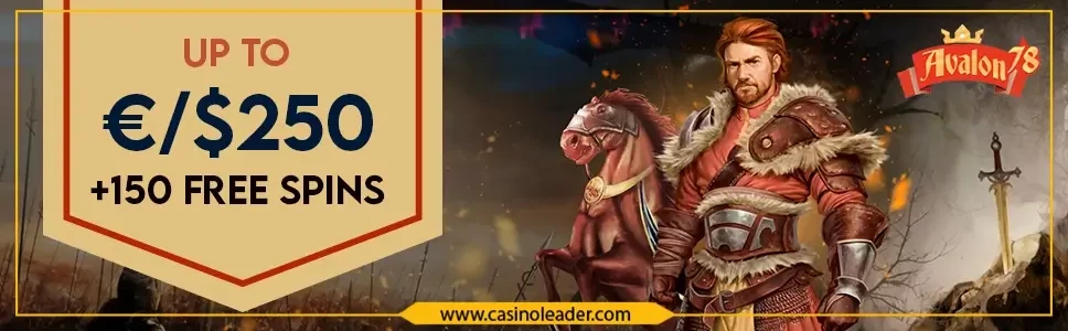 Avalon78 Casino €/$250 Welcome Bonus + 150 Free Spins Avalon78 Casino €/$250 Welcome Bonus + 150 Free Spins
