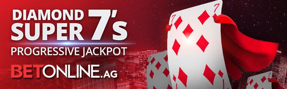 BetOnline Casino Diamond Super 7’s Progressive Jackpot