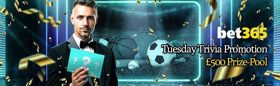 Bet365 Casino Tuesday Trivia Promotion