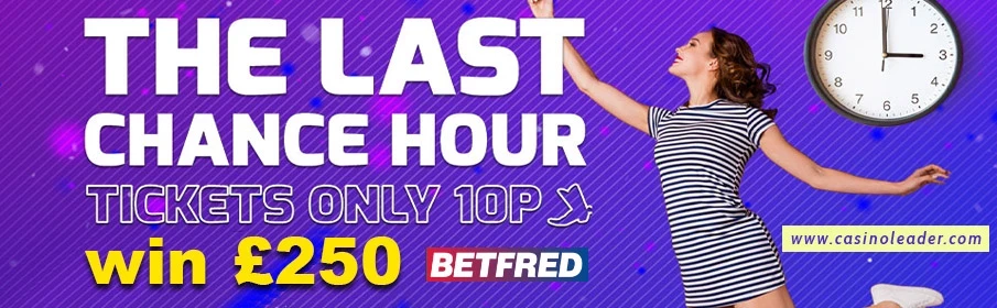 Betfred Bingo every day in Last Chance Hour