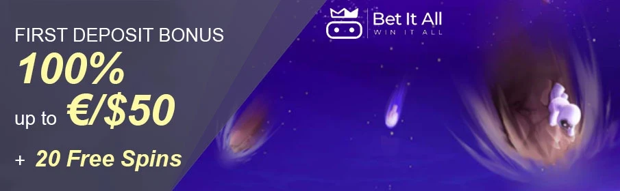 Welcome Bonus & 20 Free Spins
