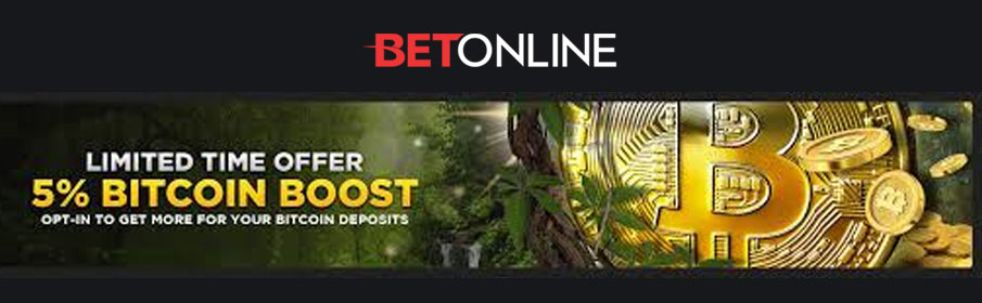 Betonline Casino 5% Bitcoin Boost Bonus – Play Online