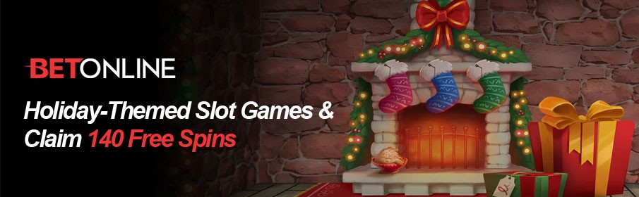 Holiday-Themed Slot Games & Claim 140 Free Spins at BetOnline Casino