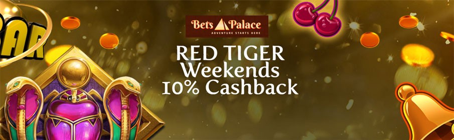 Betspalace Casino 10% Weekend Cashback Bonus 