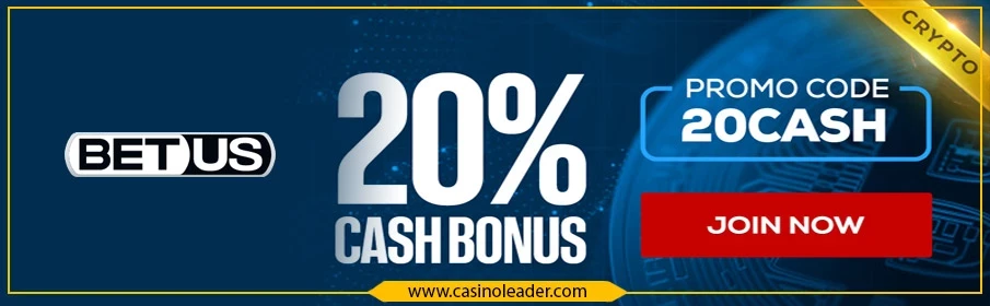 Betus Casino 20% Cash Bonus Betus Casino 20% Cash Bonus