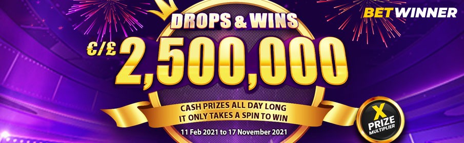 Betwinner Casino Drop Wins Bonus