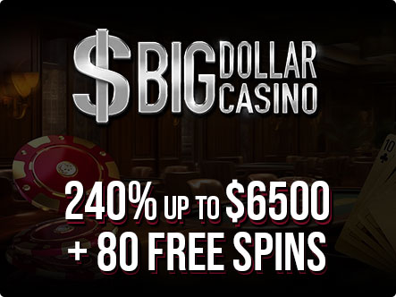 Big Dollar Casino $6500 Deposit Bonus + Free Spins Code