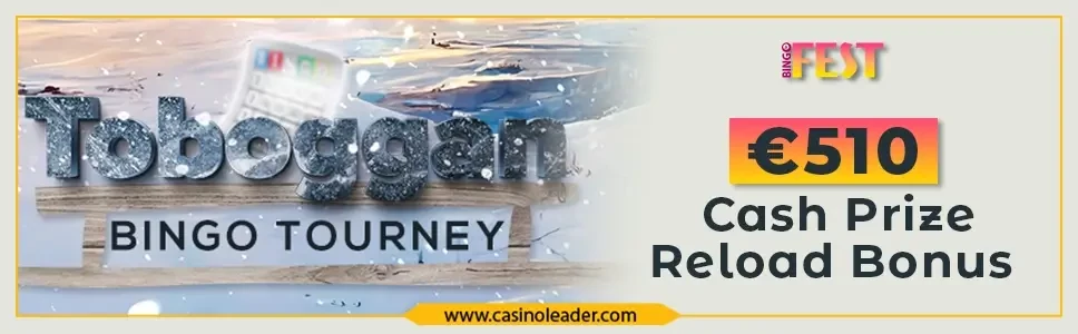 Bingofest €510 Cash Prize Reload Bonus Bingofest €510 Cash Prize Reload Bonus