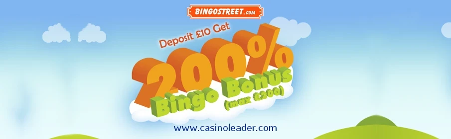 Bingo Street Welcome Bingo Bonus