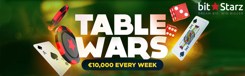BitStarz Casino Table Wars Promotion 