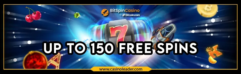 Bitspin Casino up to 150 Free Spins Bonus every Friday