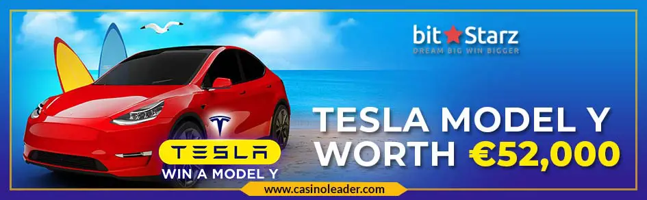Bitstarz Casino Tesla Model Y worth €52,000 Bonus