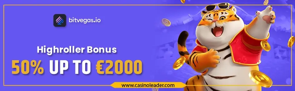 BitVegas Casino €2000 Highroller Bonus on First Deposit