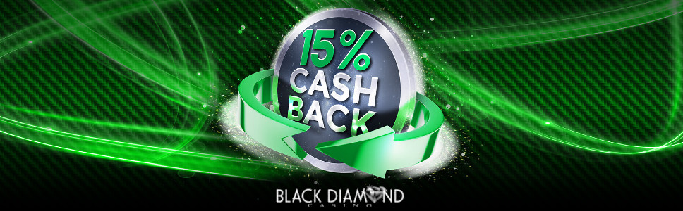 Black Diamond Casino Loyalty Cashback Bonus