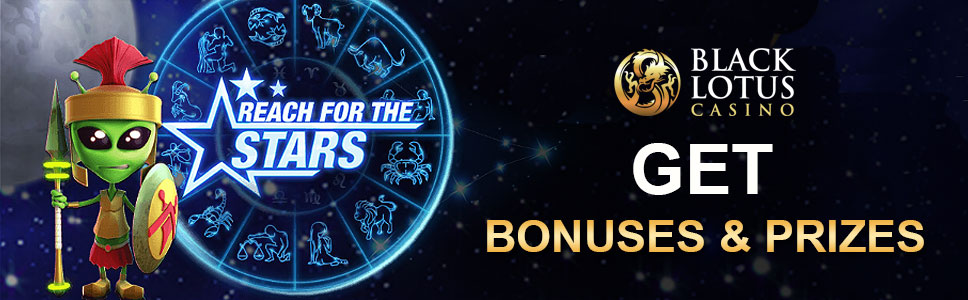 Black Lotus Casino Reach for the Stars Promotion