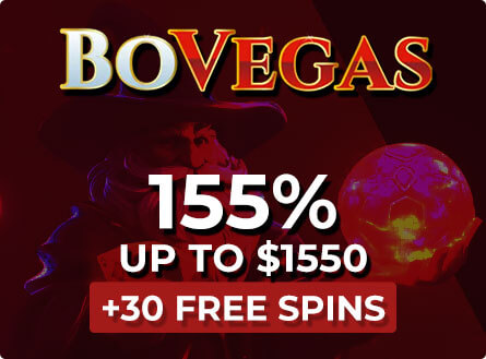 Claim 155% Match Deposit Bonus of up to $1550 and 30 Free Spins