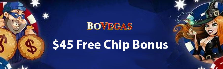 BoVegas Casino Free Chip Bonus 