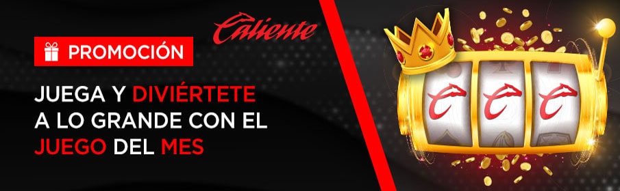 Caliente Casino Game of the Month Offer