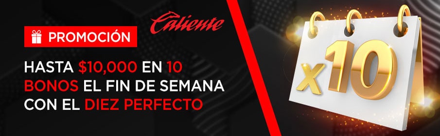 Caliente Casino Weekend Offer