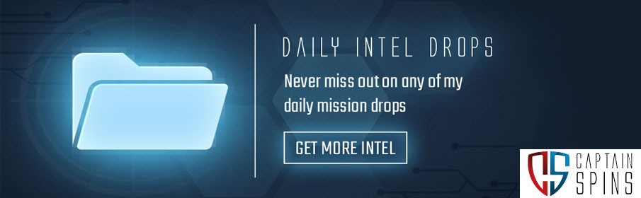 Captain Spins Casino Daily Intel Drops