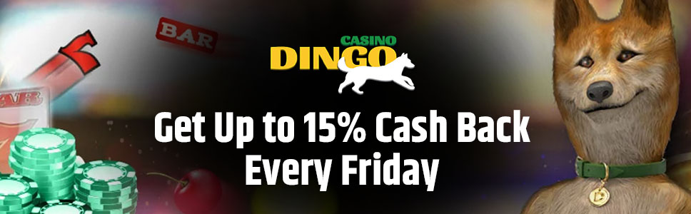 Casino Dingo Friday Cashback Bonus