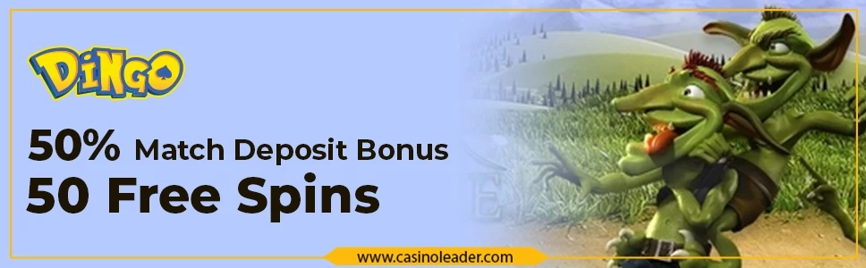 Casino Dingo 50% Game of the Month Bonus & 50 Free Spins Casino Dingo 50% Game of the Month Bonus & 50 Free Spins
