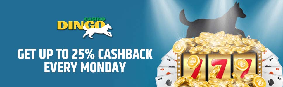 Casino Dingo Monday Cashback Bonus