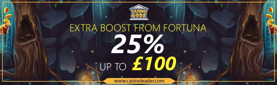 Casino Gods extra boost from Fortuna Bonus