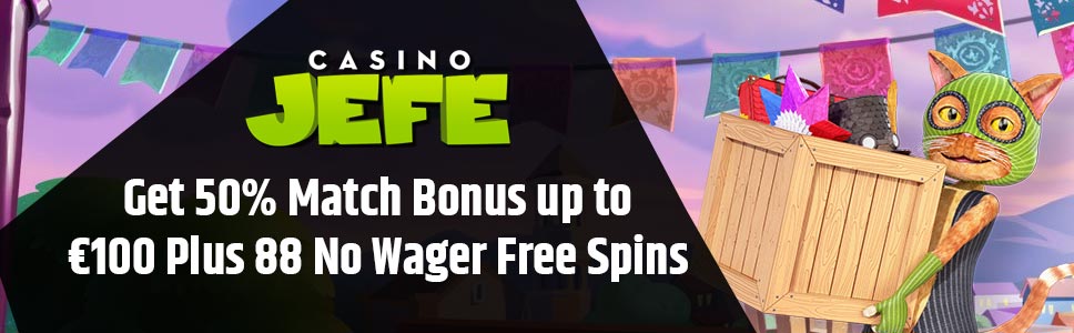 Casino Jefe Second Deposit Bonus