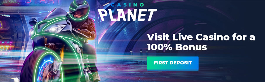 Casino Planet New Player Bonus