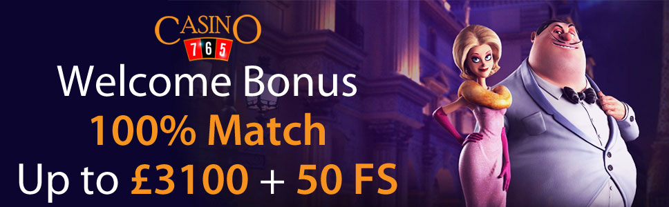 Casino765 Welcome Bonus