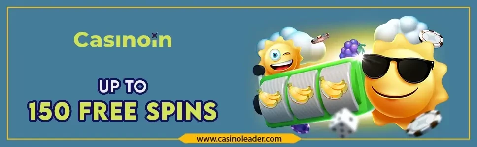Casinoin up to 150 Free Spins Bonus on slot game Casinoin up to 150 Free Spins Bonus on slot game