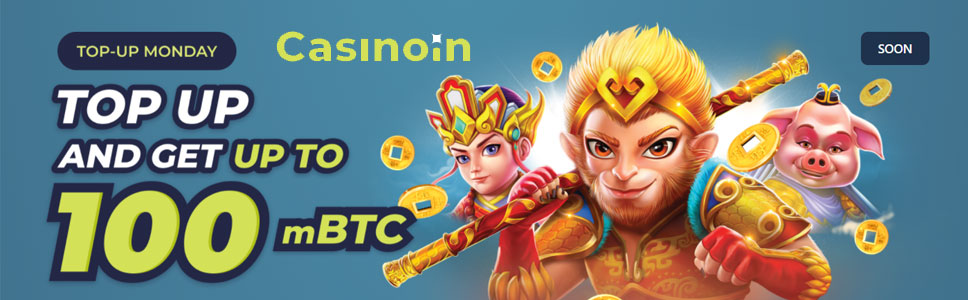 Casinoin Monday Bitcoin Bonus