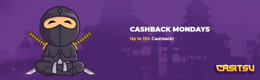Casitsu Casino Cashback Bonus