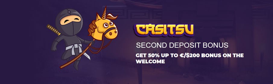 Make your Second Deposit at Casitsu Casino