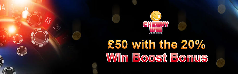 Cheeky Win Casino Win Boost Monday Bonus