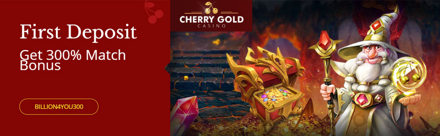Cherry Gold Casino First Deposit Bonus
