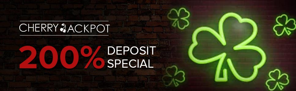 Cherry Jackpot Deposit Special Promotion