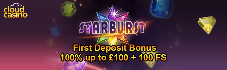 Cloud Casino First Deposit Bonus
