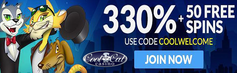 Cool Cat Casino Sign Up Bonus - Match Bonus & Free Spins