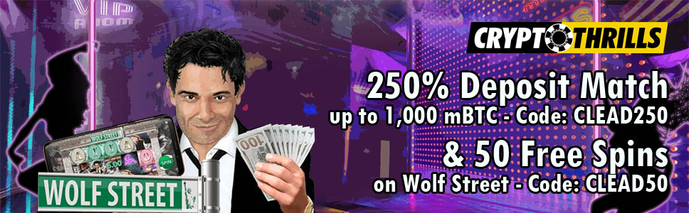 Crypto Thrills Casino New Player Bonus