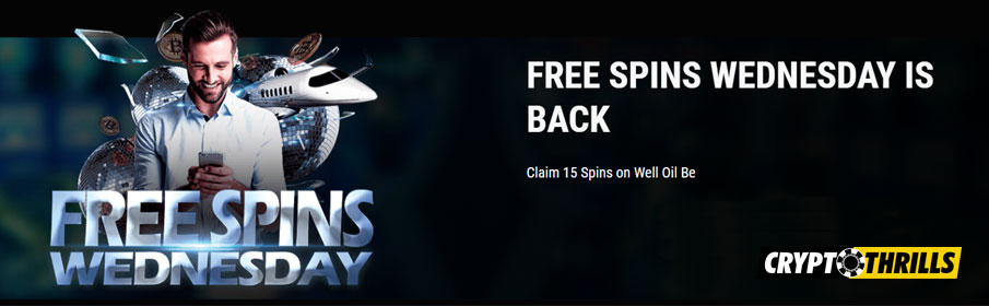 Crypto Thrills Casino Wednesday Free Spins 